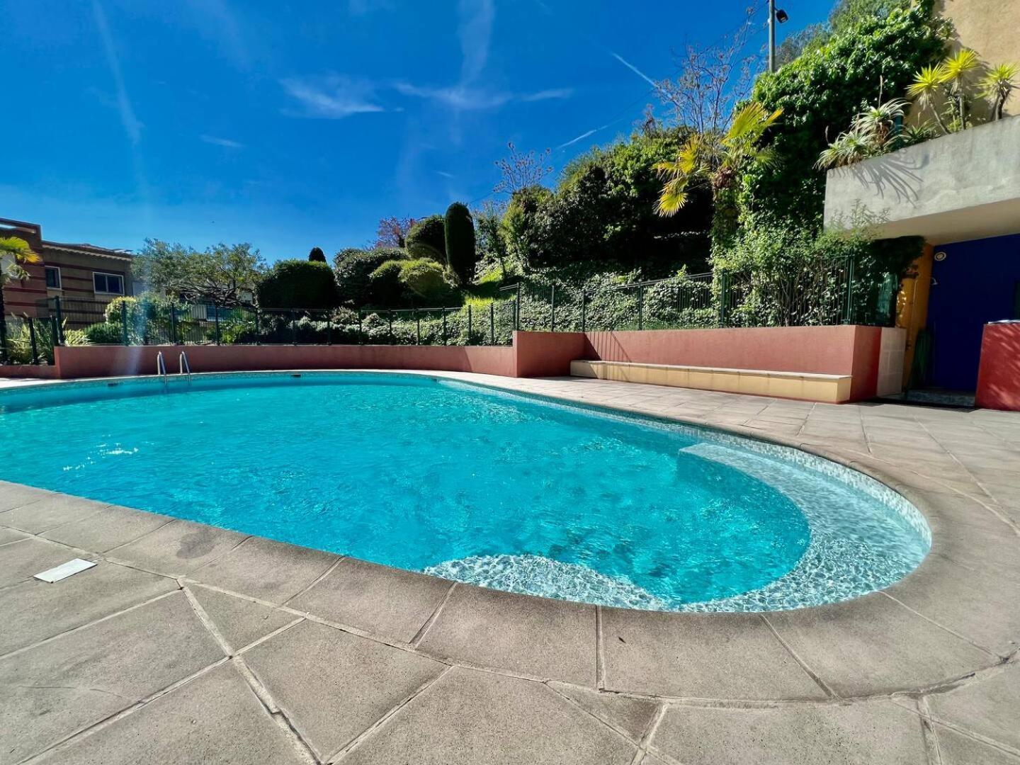 Quiet Studio Swimming Pool Roquebrune Kültér fotó